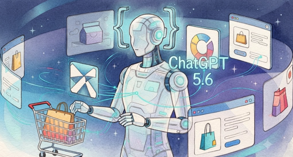 生成式 AI 發展速度持續加快，OpenAI 最新推出 GPT-5.6，不只是模型能力再次提升，更反映 AI 的角色正在改變。對電商品牌而言，未來競爭的不只是誰更會使用 AI，而是誰能讓 AI 真正理解品牌、協助經營。