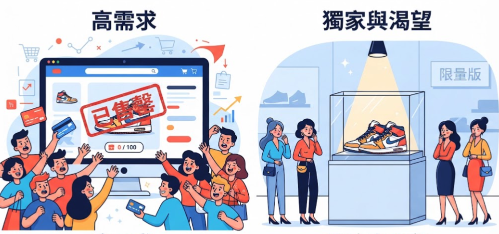 缺貨通常是電商最怕發生的事：想買卻沒貨、廣告白投、顧客流失。但有些品牌卻反過來，把「買不到」變成商品的一部分。當供給被刻意控制，缺貨不再只是庫存問題，而可能變成製造期待、提高討論度，甚至維持價格的行銷工具。