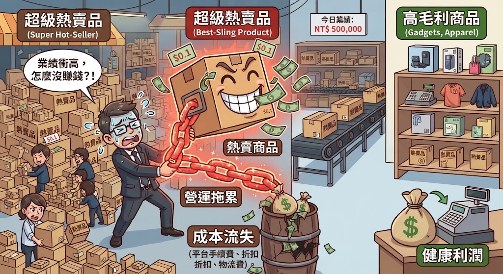 熱賣，本來是一件好事。 但如果訂單越多、成本越高、利潤反而越薄，那麼這個「爆款」，可能只是把問題一起放大了。
