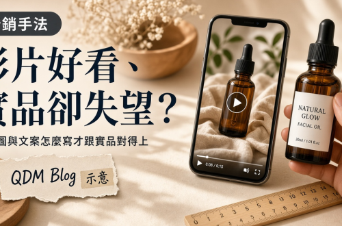 進行商品頁優化的實拍與情境對照圖