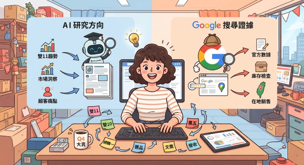 ▮別再二選一了！Google 跟 Perplexity 這樣搭配用，競爭對手產品的研究效率提升 3 倍▮