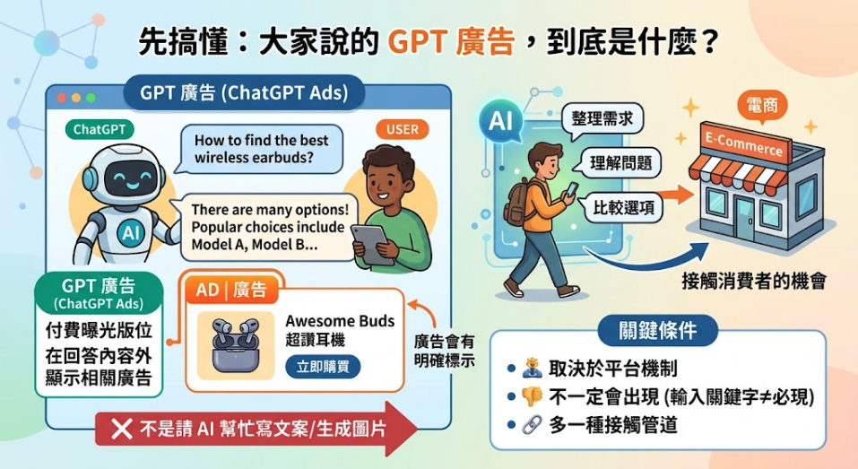 ▮ChatGPT 也能投廣告了?電商現在適合跟進嗎?▮ ▮ChatGPT 也能投廣告了?電商現在適合跟進嗎?▮